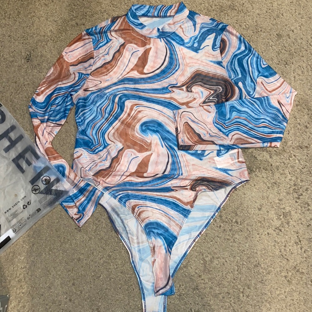 *NEW* Sheer Bodysuit Plus Size